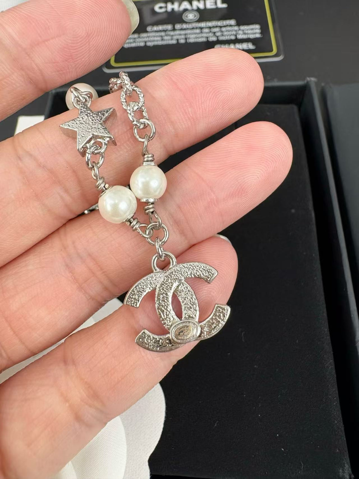 18K CC -Style Elegant Pendant Bracelet for Women, CHANE