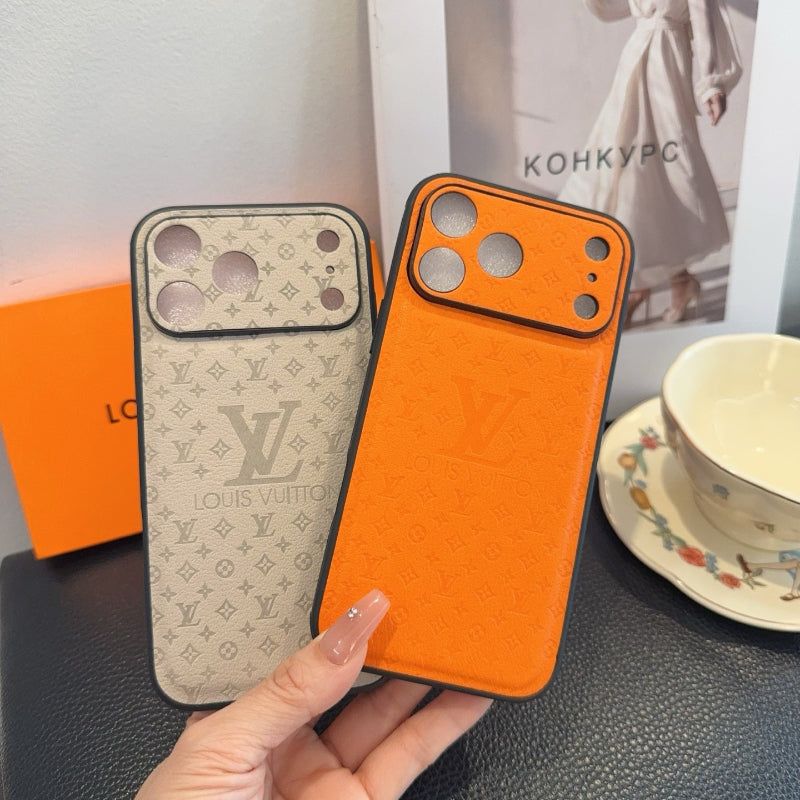 Fashion Aesthetic Shock Absorbing Protective Phone Case  L*V Series、Fashion Phone Case