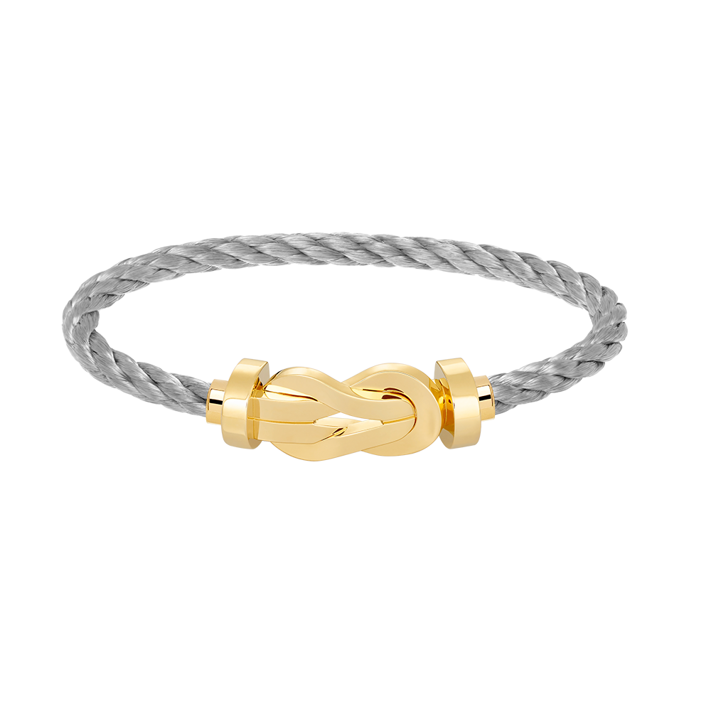 CCjewelry CHANCE LARGE 8 FIGURE BUCKLE NO DIAMOND BRACELET GOLD FRED