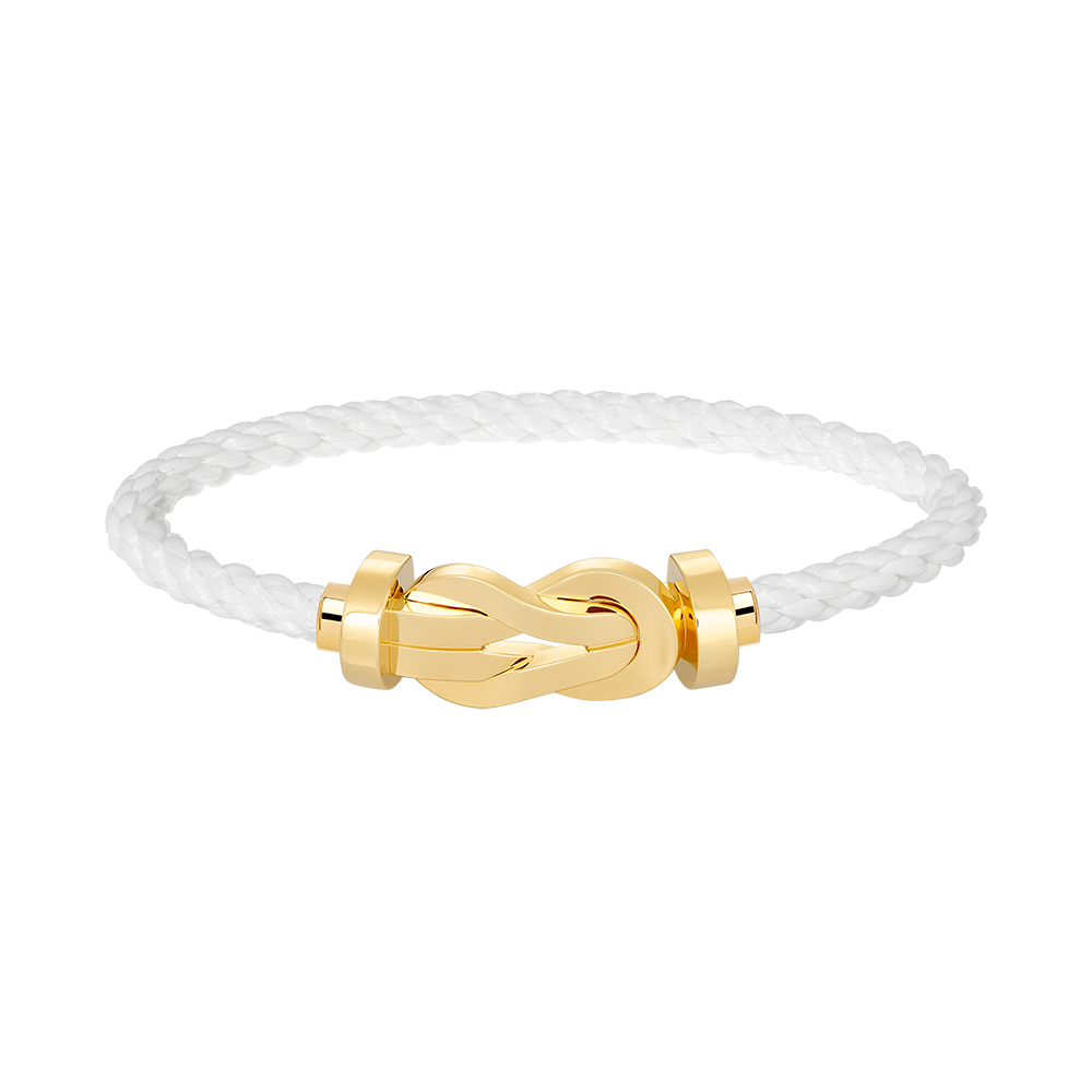 CCjewelry CHANCE LARGE 8 FIGURE BUCKLE NO DIAMOND BRACELET GOLD FRED