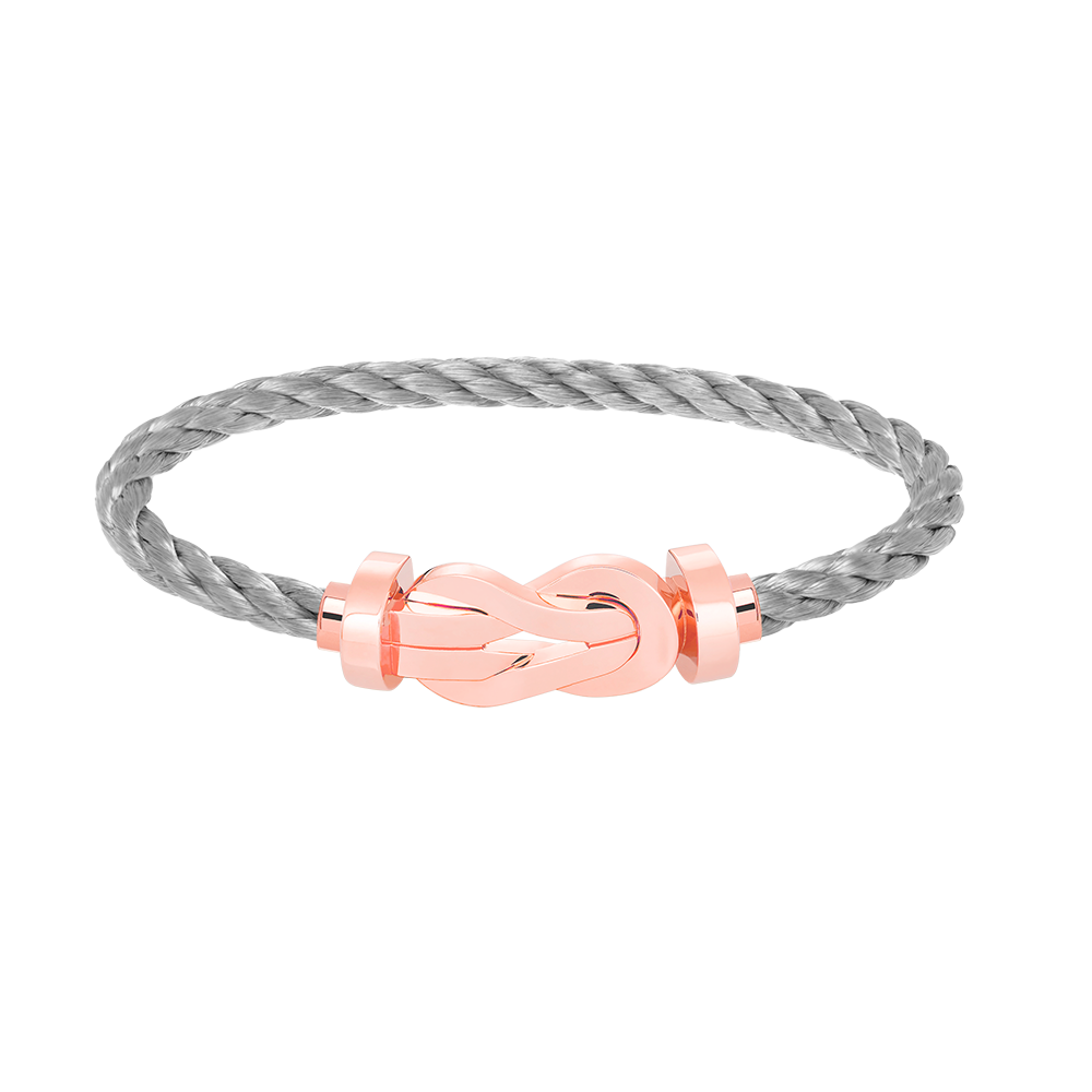 CCjewelry CHANCE LARGE 8 FIGURE BUCKLE NO DIAMOND BRACELET ROSE GOLD FRED