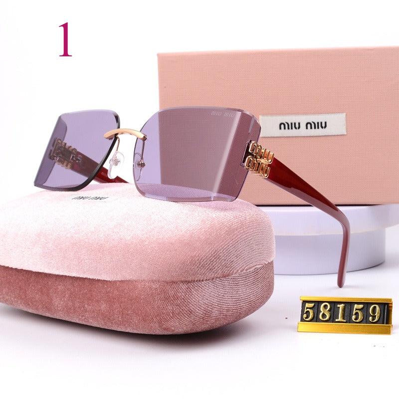 Trendy Oversized Fashion Sunglasses for Women & Men UV Protection Designer Shades Fashion Sunglasses