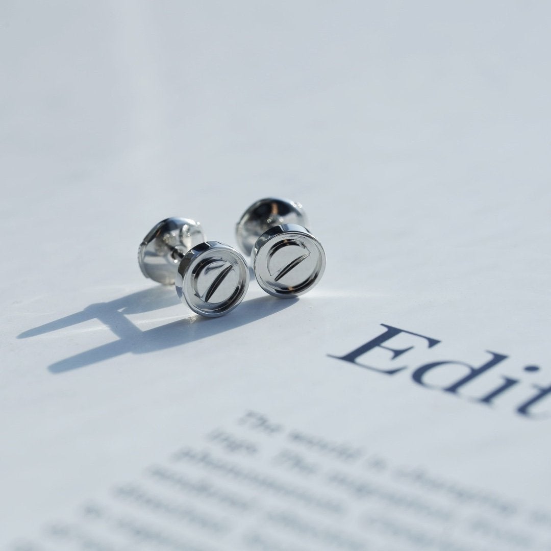 CCjewelry LOVE EARRINGS SILVER 10MM