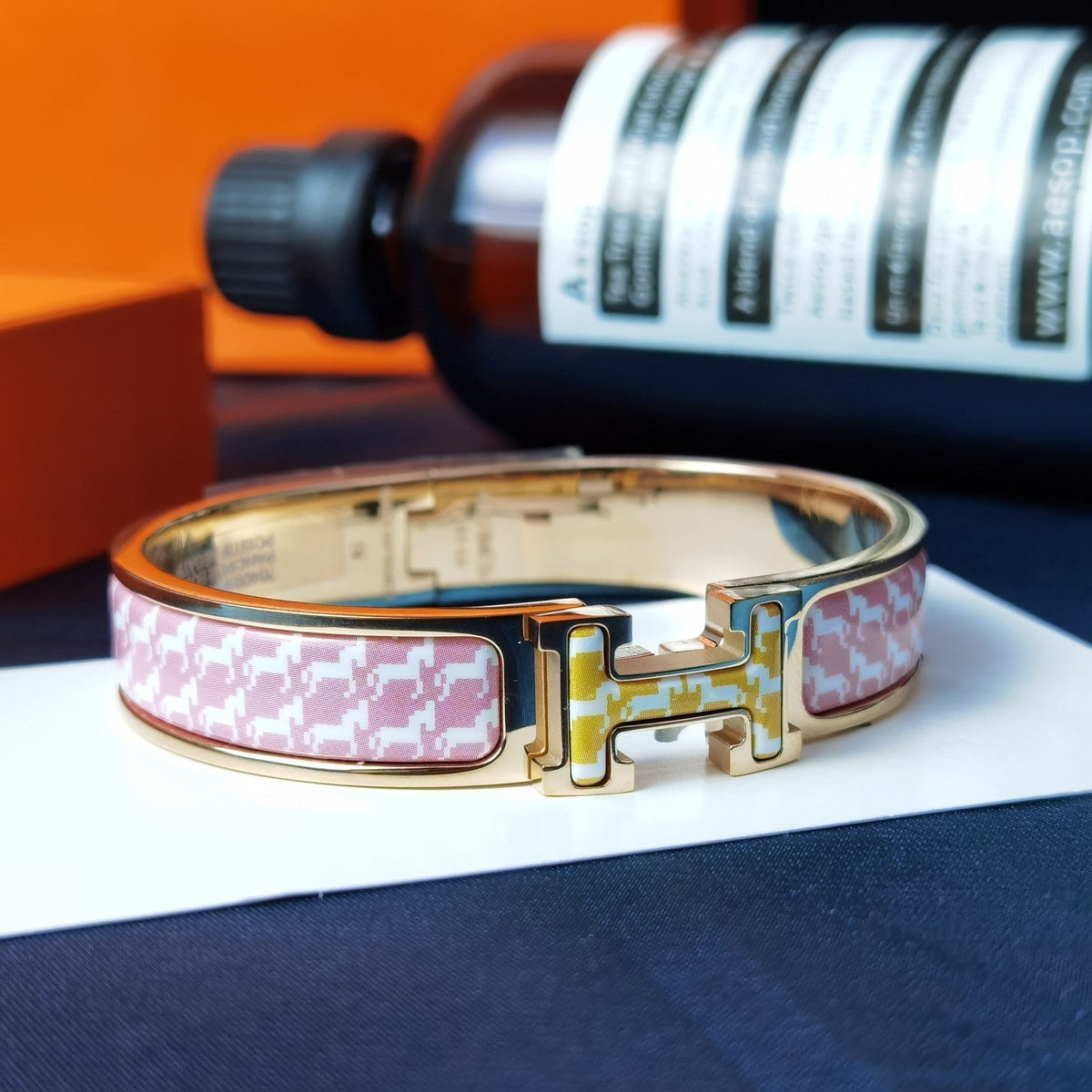 CCjewelry H HORSE BRACELET 12MM HERME