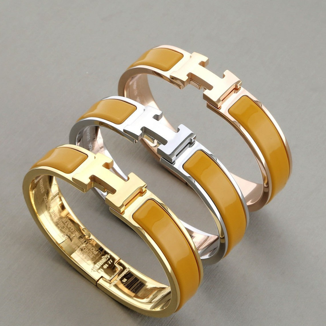CCjewelry H BRACELET PERU 12MM HERME
