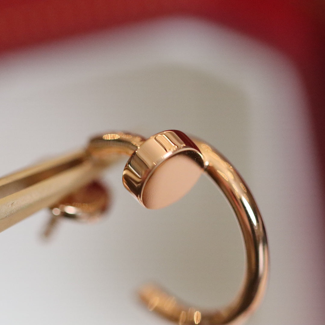 CCjewelry JUSTE EARRINGS PINK GOLD