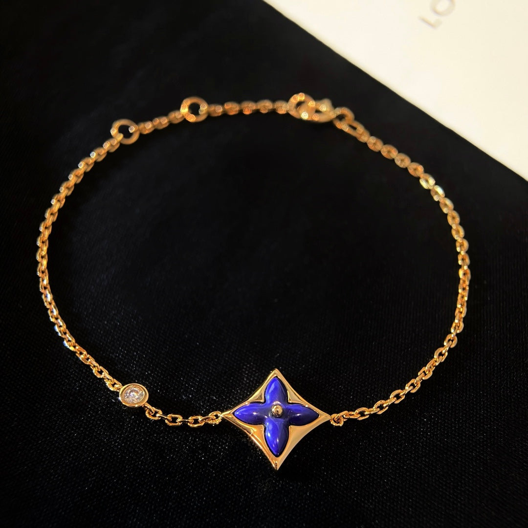 CCjewelry COLOR STAR PINK GOLD DIAMOND BRACELET L.V