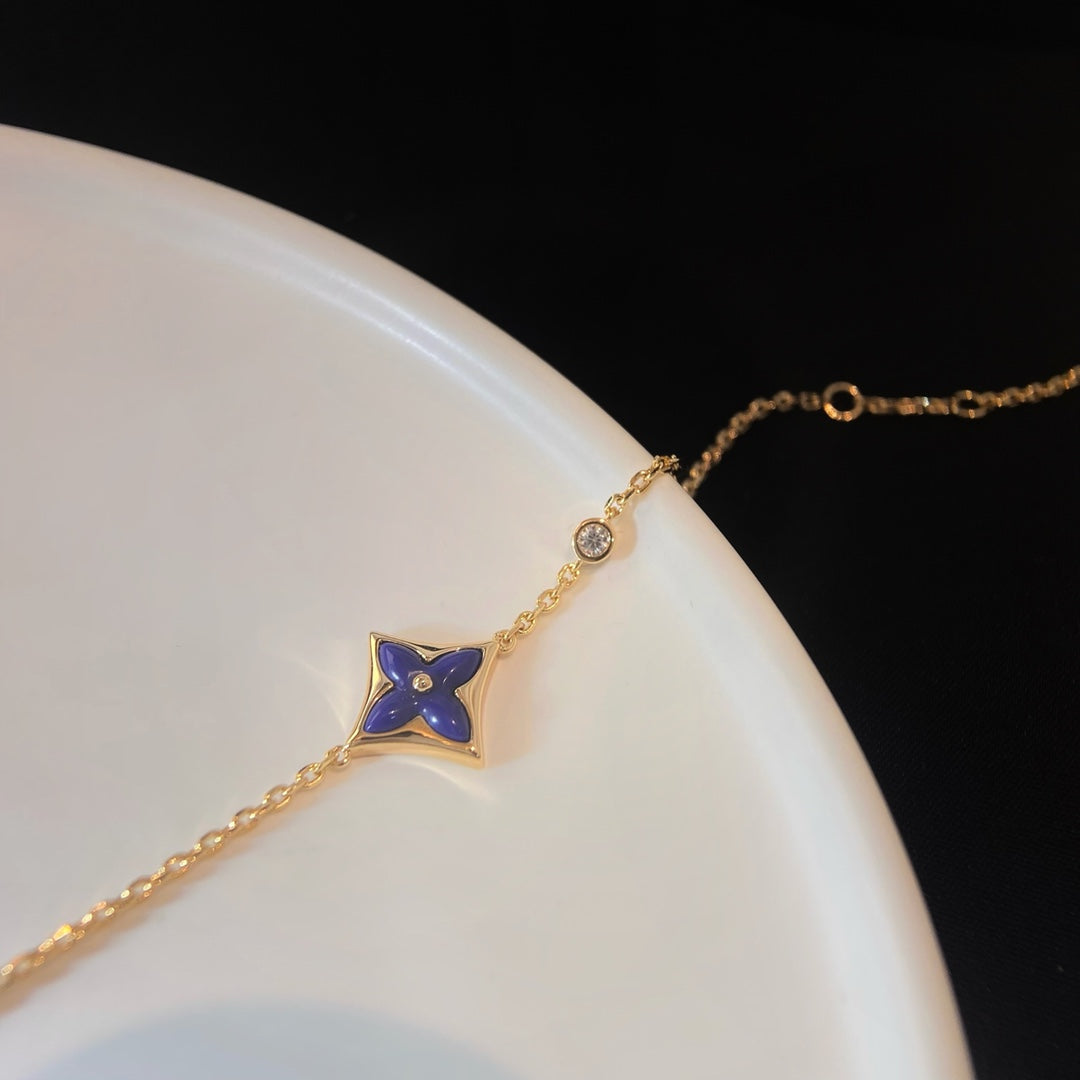 CCjewelry COLOR STAR PINK GOLD DIAMOND BRACELET L.V