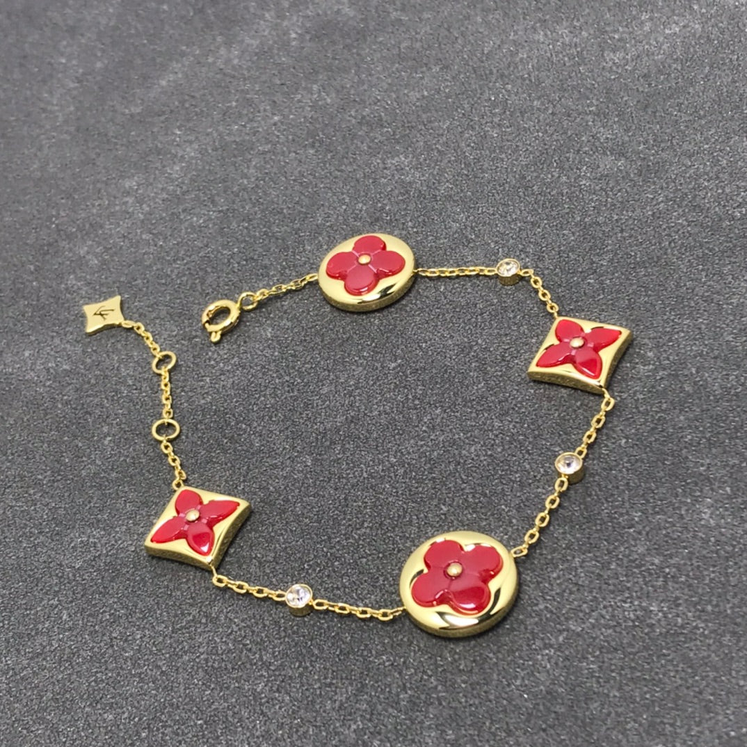 CCjewelry STAR AND SUN CARNELIAN 4 MOTIFS 3 DIAMONDS L.V