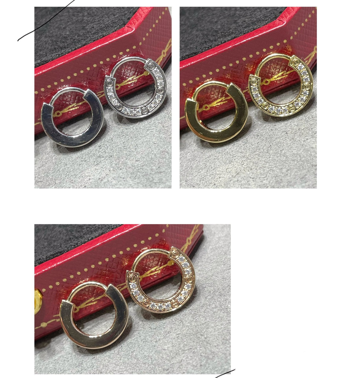 CCjewelry LOVE DIAMOND EARRINGS