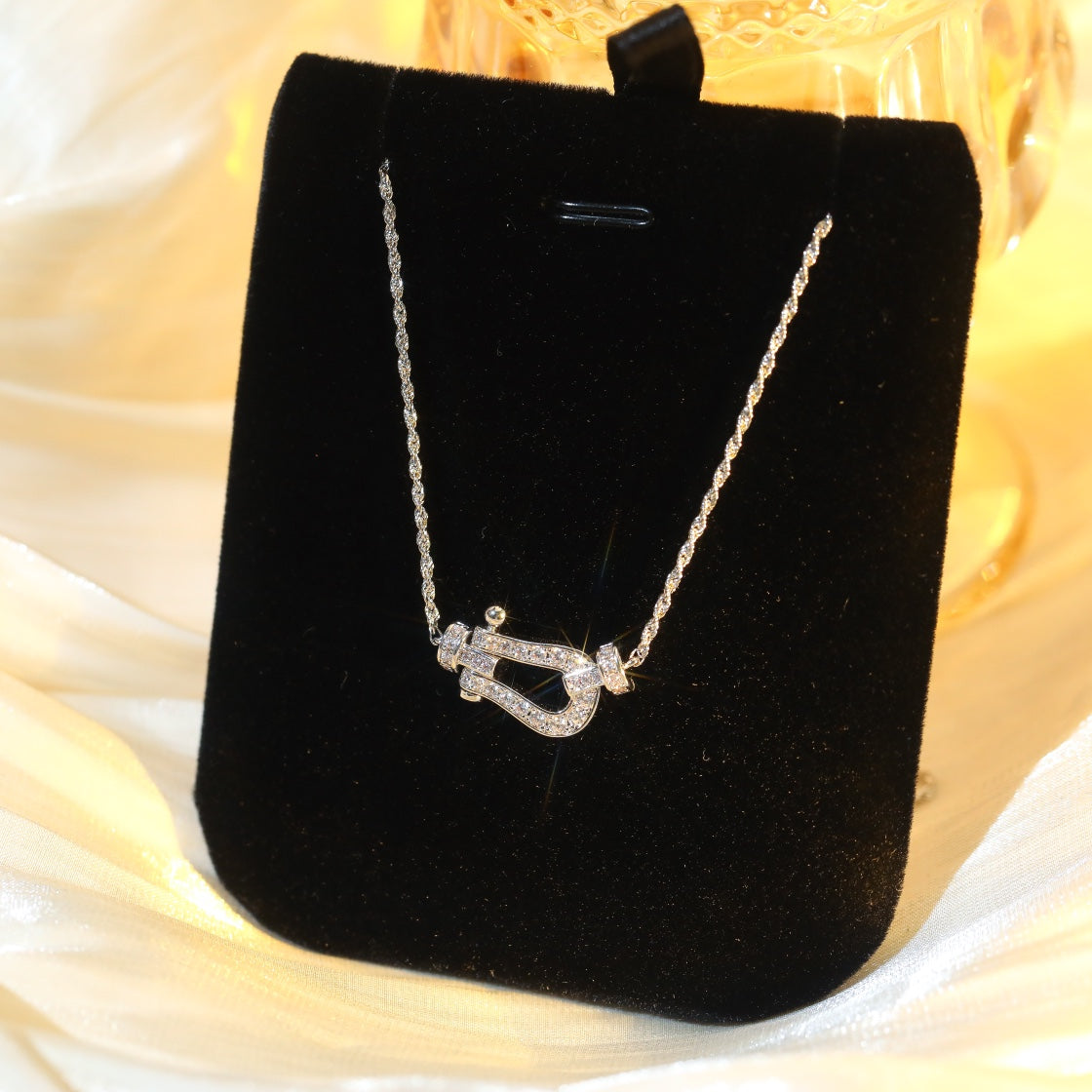 CCjewelry FORCE 10 DIAMOND SILVER NECKLACE MINI MODEL FRED