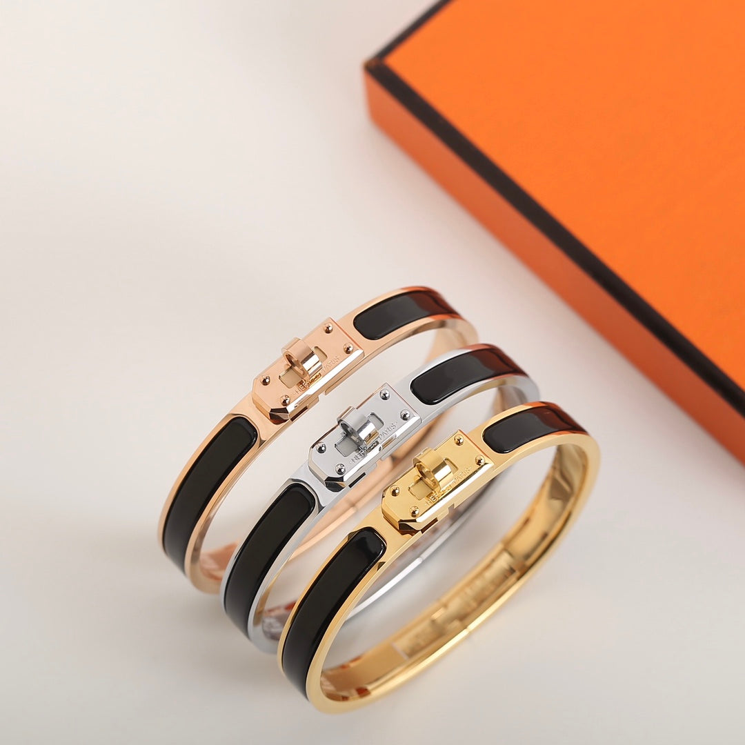 CCjewelry HM KELLY BLACK BRACELET HERME
