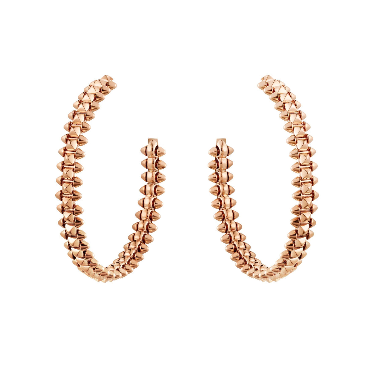 CCjewelry CLASH LARGE HOOP EARRINGS