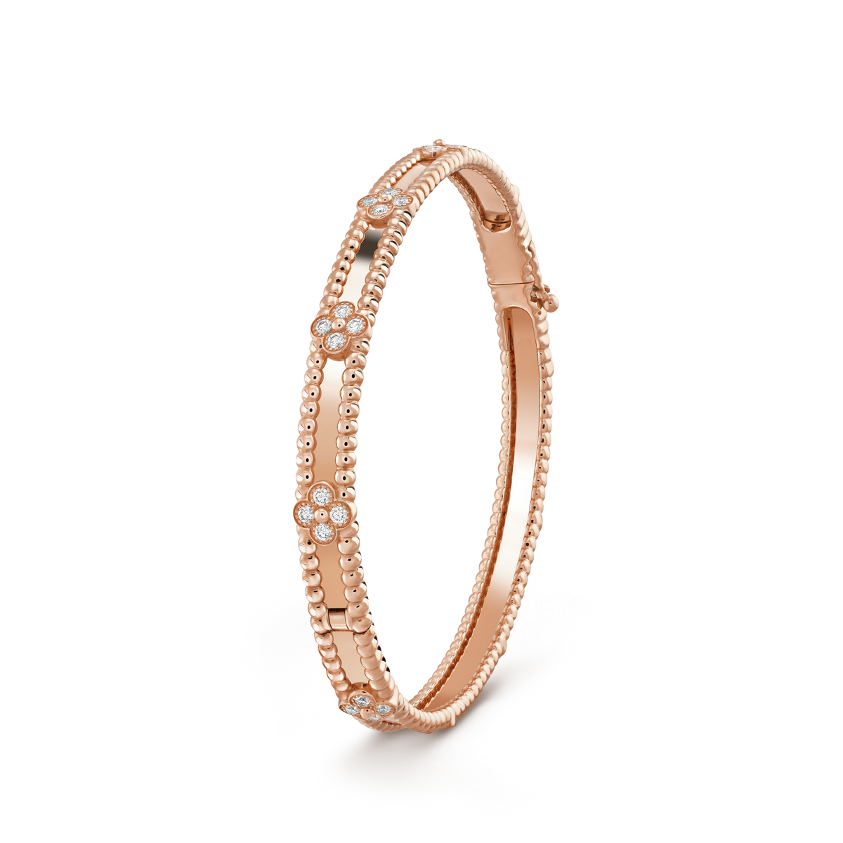 CCjewelry CLOVER BRACELET 4MM DIAMONDS