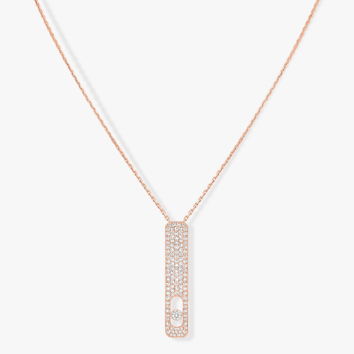 [CC ]MY FIRST DIAMOND PAVED NECKLACE MESSIKA