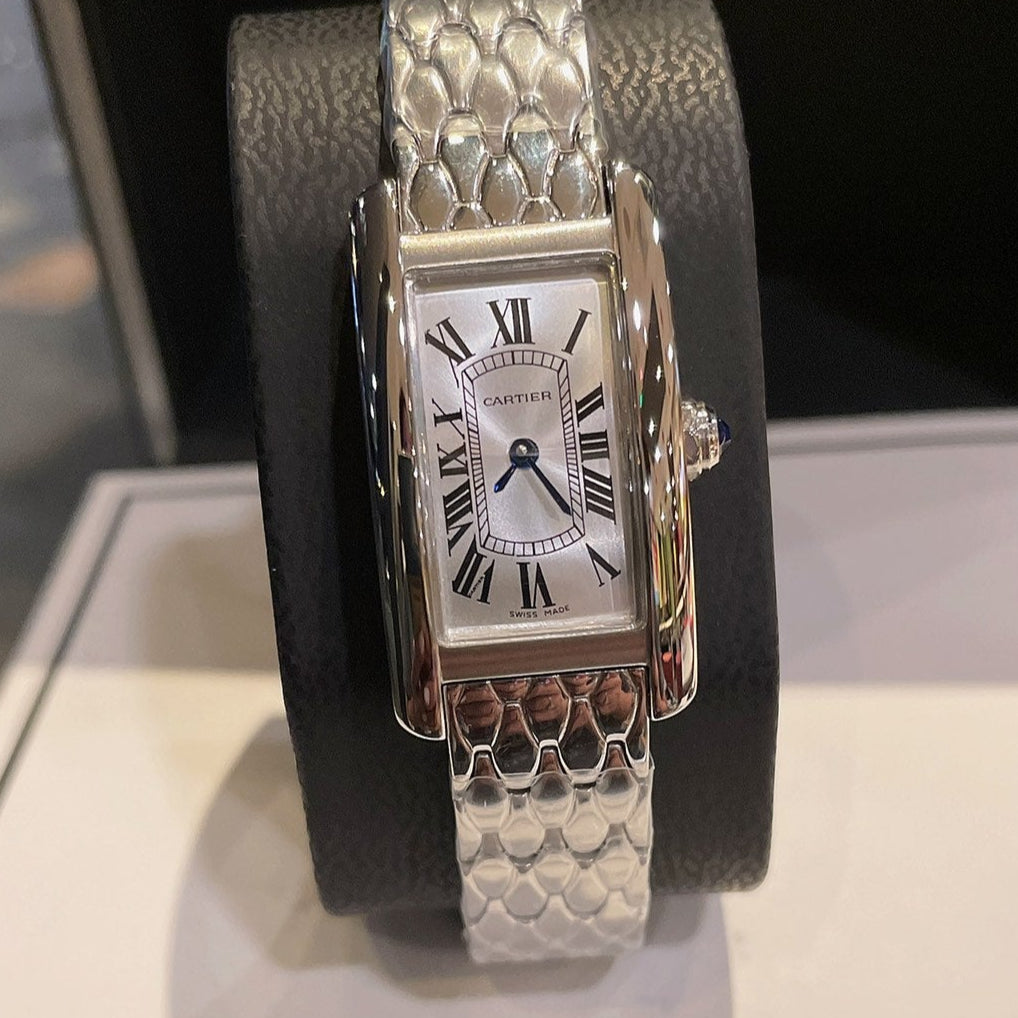 CC Tank American 19mm Silver BlueCARTI WATCH