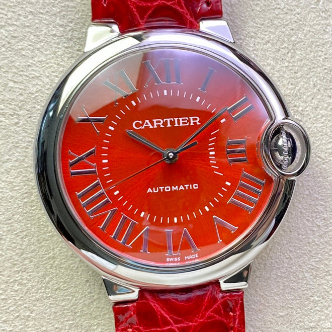 CC Balloon 36mm Silver Red DialCARTI WATCH