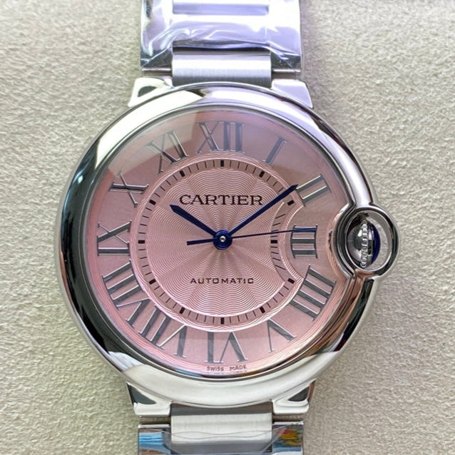CC Balloon 36mm Silver Pink DialCARTI WATCH