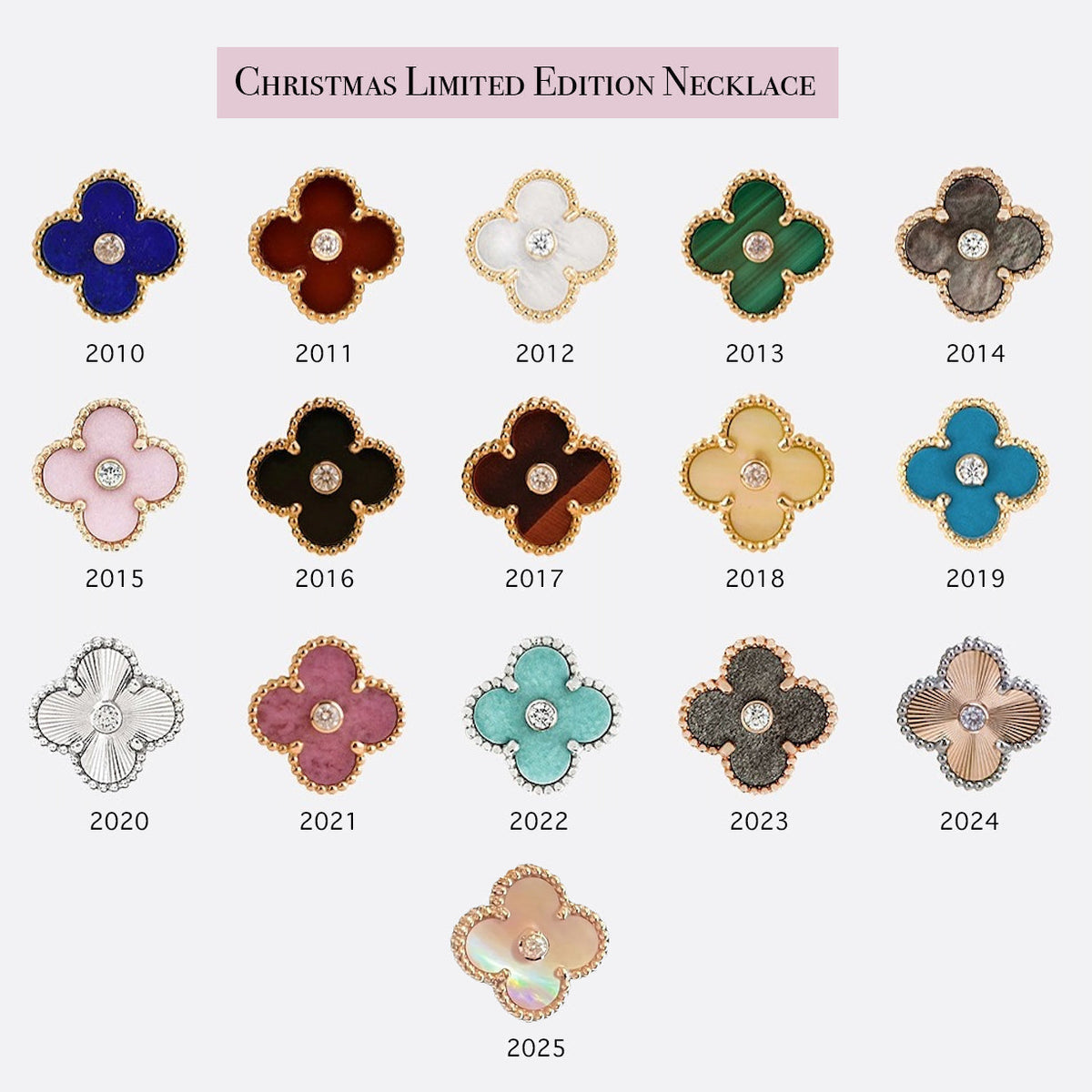 CCjewelry CHRISTMAS LIMITED EDITION NECKLACE COLLECTION
