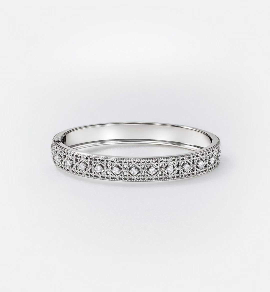 [{💎CC JEWELRY}] 2026 WOVEN-PATTERN BRACELET SET WITH FULL DIAMOND INLAY THREE-COLORS