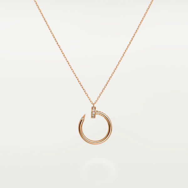CCjewelry JUSTE NECKLACE PINK GOLD