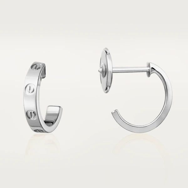 CCjewelry LOVE EARRINGS 2.65MM SILVER