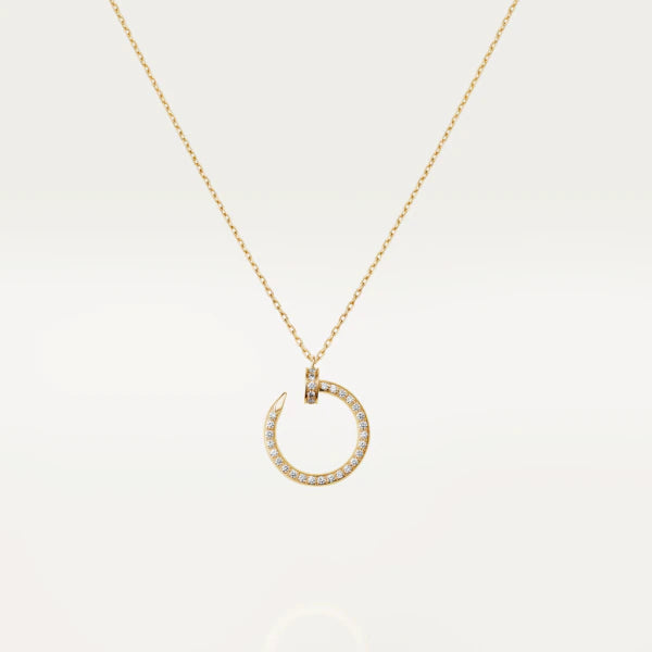 CCjewelry JUSTE NECKLACE GOLD DIAMONDS