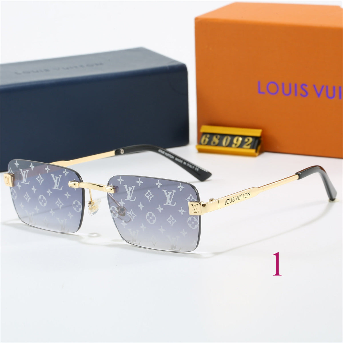 Trendy Oversized Fashion Sunglasses for Women & Men UV Protection Designer Shades
