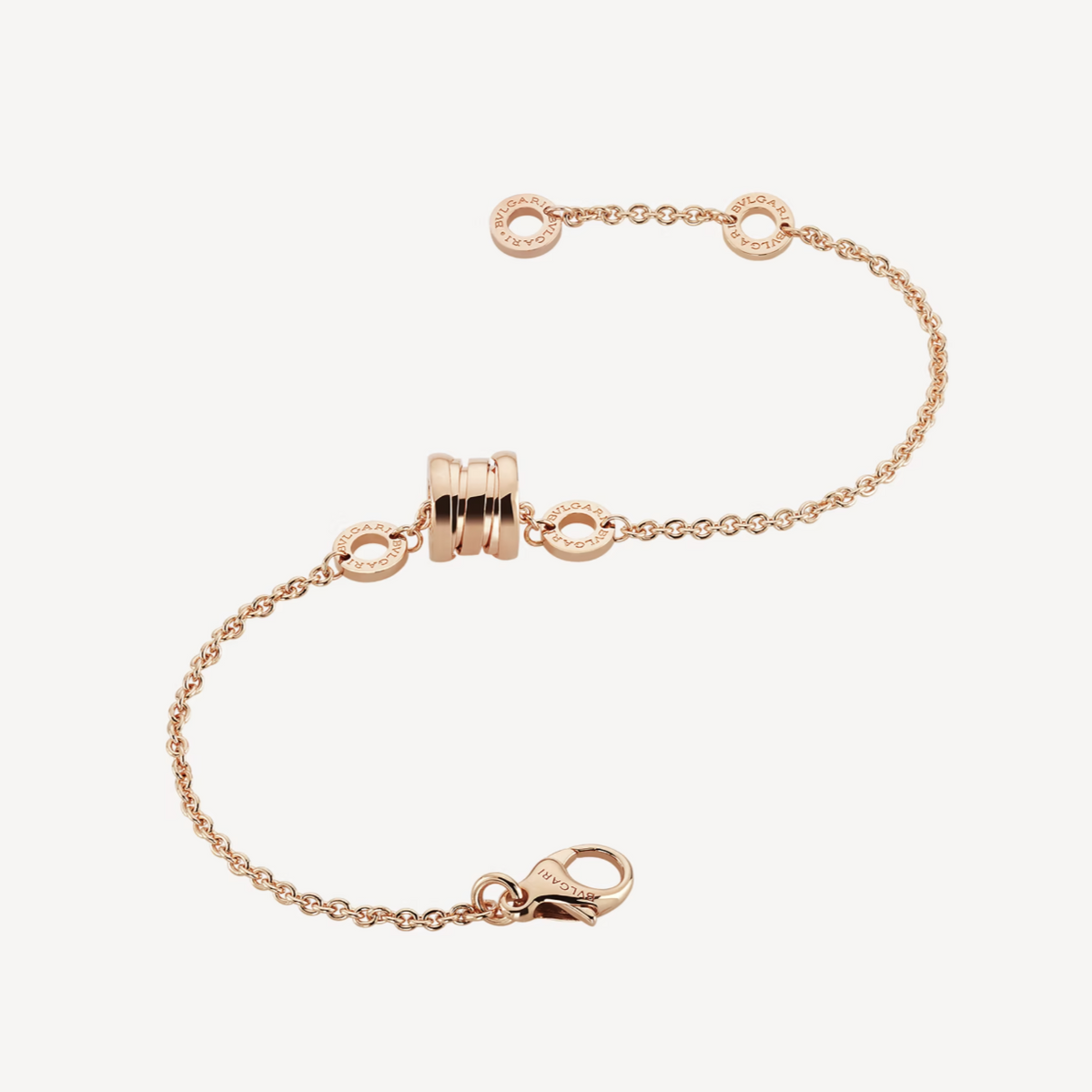[BV JEWELRY]ZERO 1 SOFT PINK GOLD BRACELET