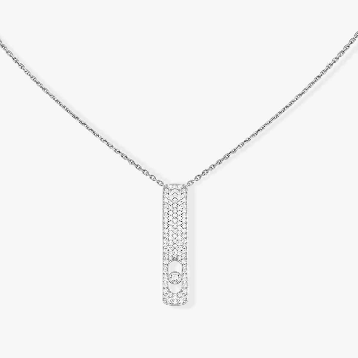 [CC ]MY FIRST DIAMOND PAVED NECKLACE MESSIKA