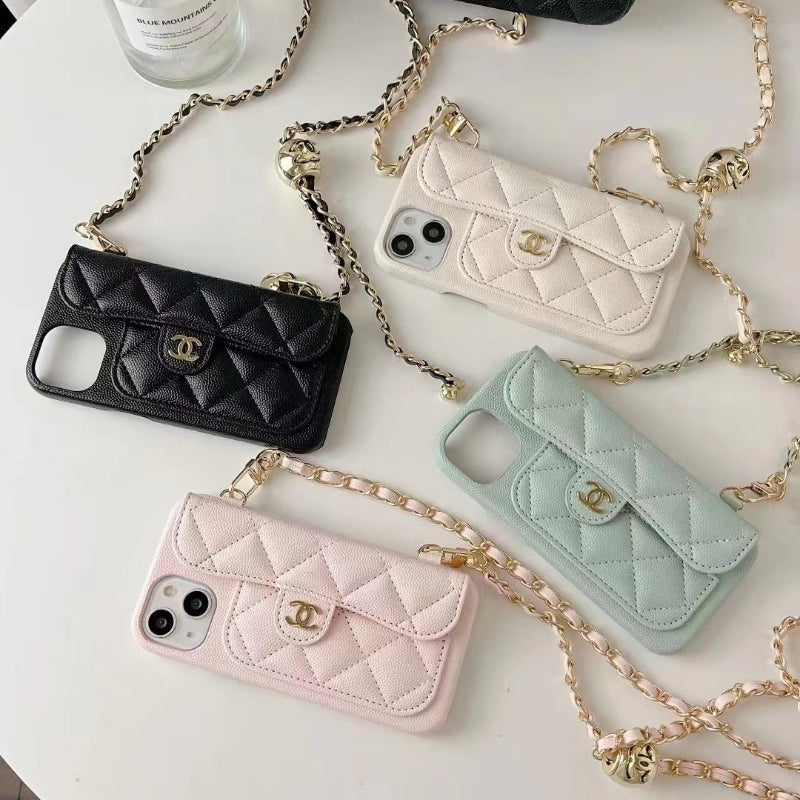 Fashion Aesthetic Shock Absorbing Protective Phone Case CH*NEL Series、Fashion Phone Case