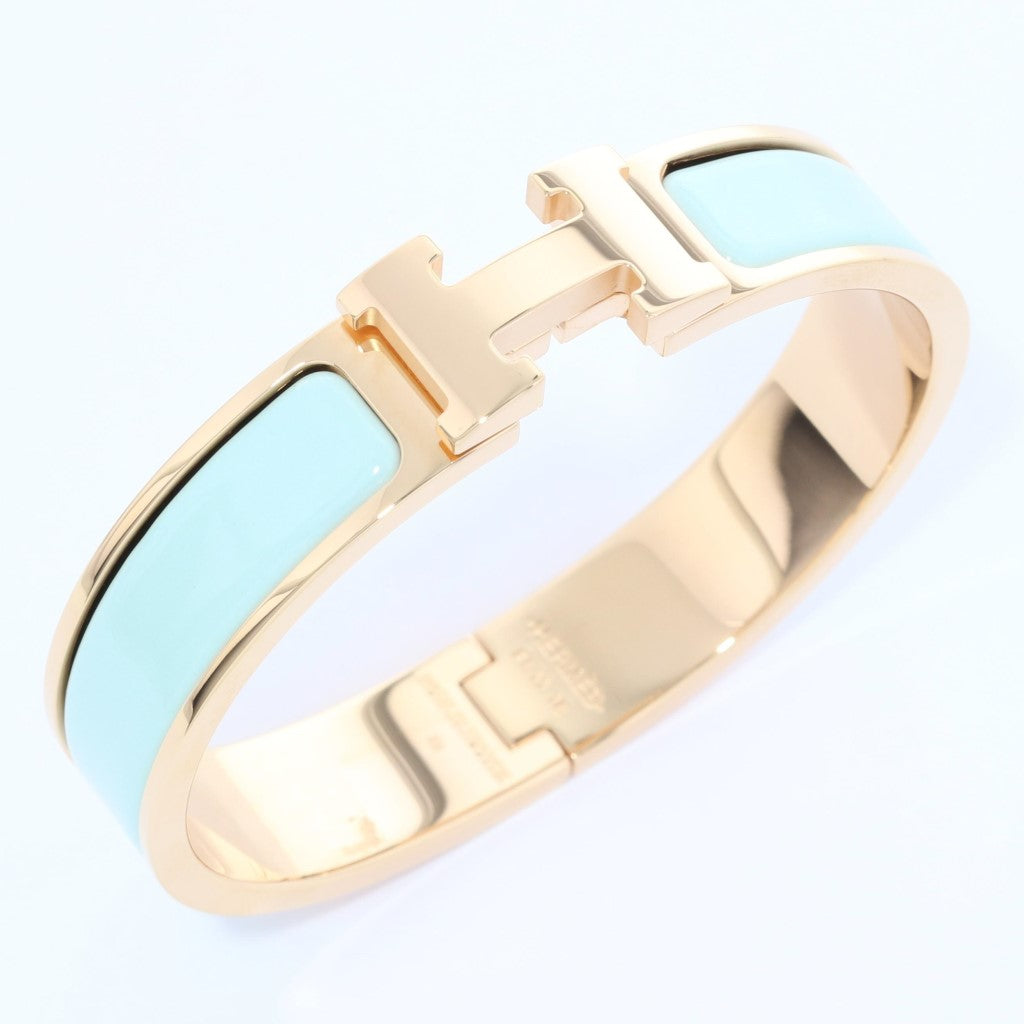 CCjewelry H LIGHT BLUE BRACELET HERME