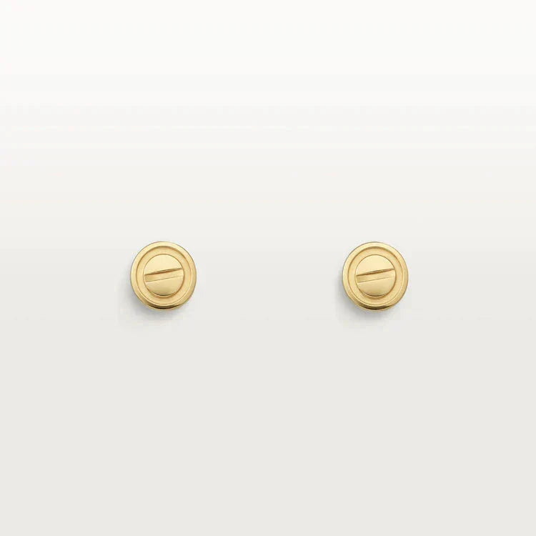 CCjewelry LOVE EARRINGS GOLD 10MM