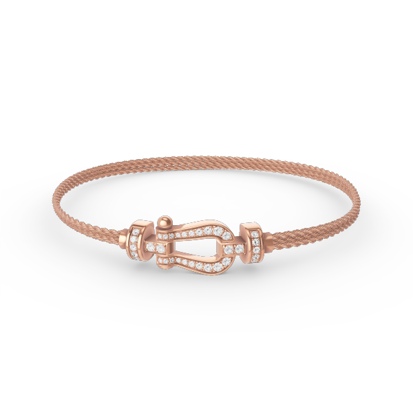 CCjewelry FORCE SMALL HORSESHOE  DIAMOND CHAIN ROPE BRACELET FRED