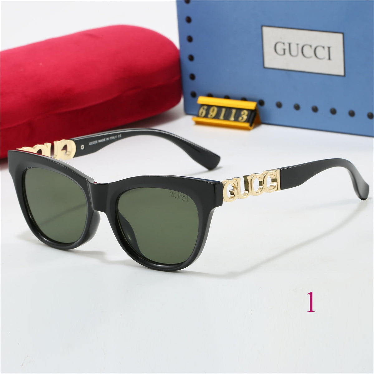 Trendy Oversized Fashion Sunglasses for Women & Men UV Protection Designer Shades