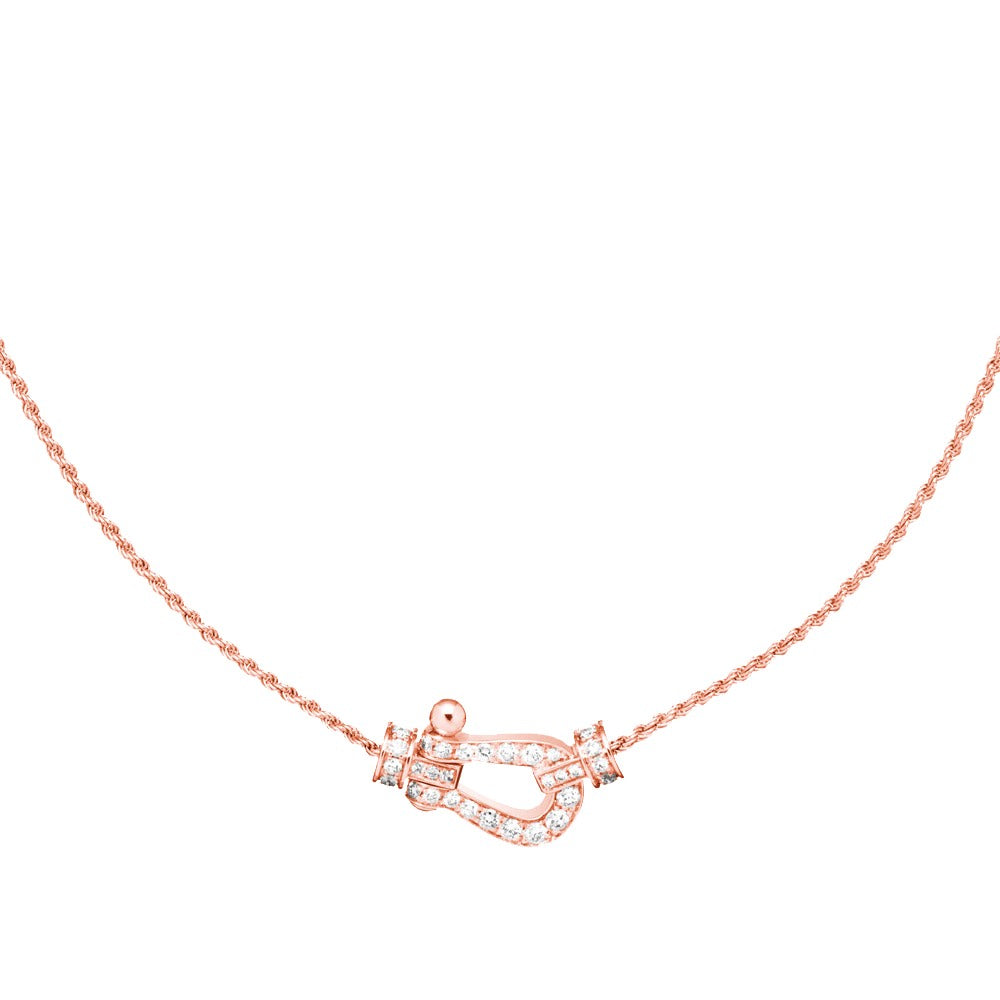 CCjewelry FORCE 10 PINK GOLD DIAMOND NECKLACE FRED