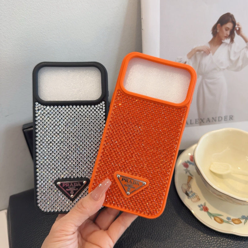 Fashion Aesthetic Shock Absorbing Protective Phone Case  Pr*da Series、Fashion Phone Case