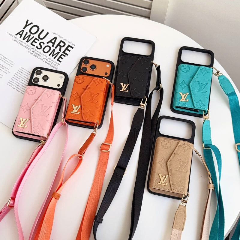 Fashion Aesthetic Shock Absorbing Protective Phone Case  L*V Series、Fashion Phone Case