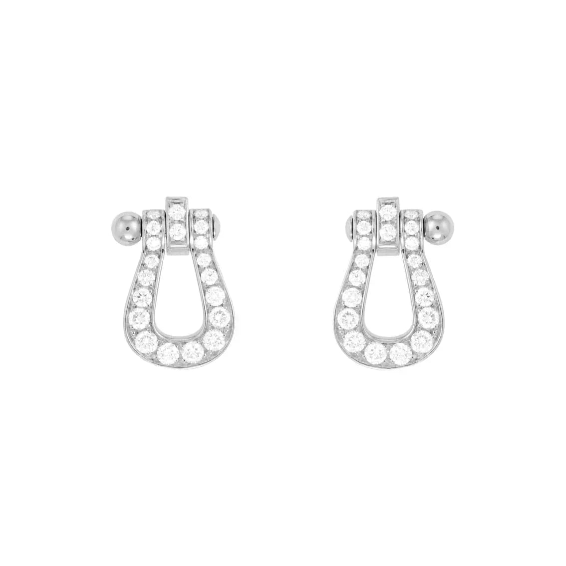 CCjewelry FORCE 10 FULL DIAMOND STUD EARRINGS MINI MODEL FRED