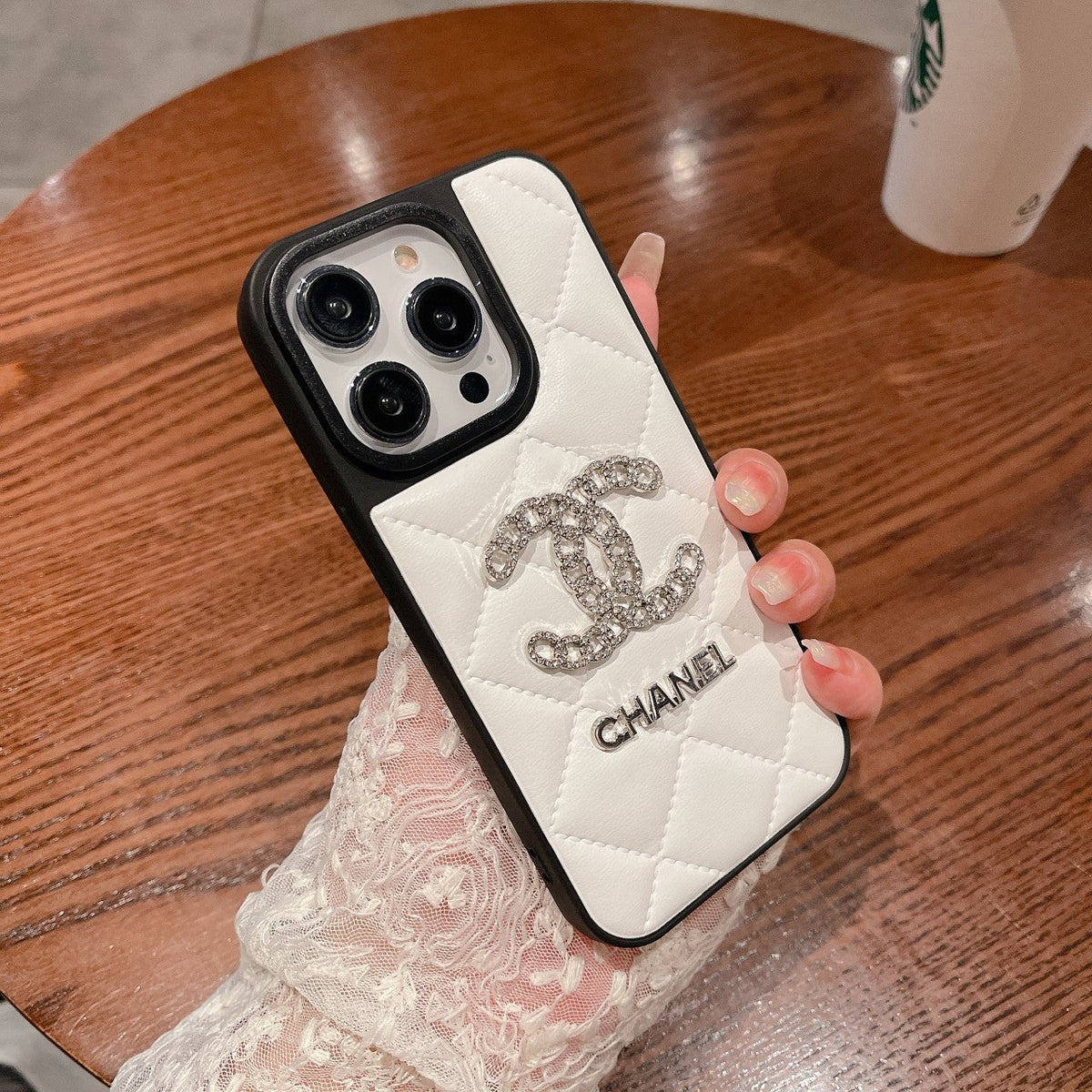 Fashion Aesthetic Shock Absorbing Protective Phone Case CH*NEL Series、Fashion Phone Case