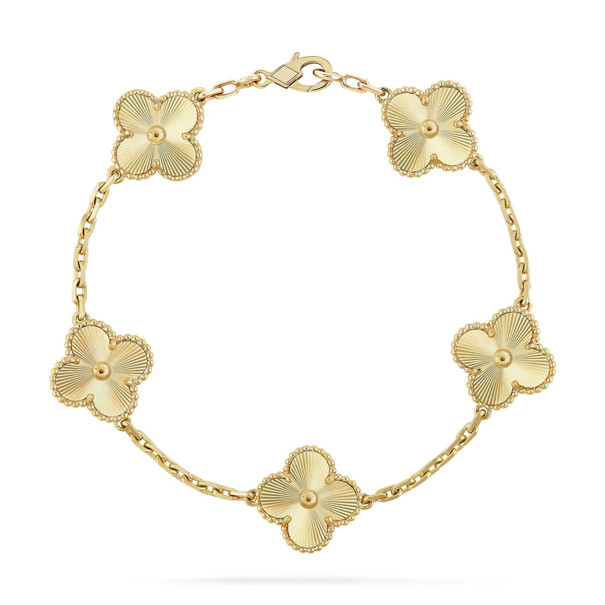 [CCjewelry ]New  CLOVER 5 MOTIF LASER BRACELET COLLECTION