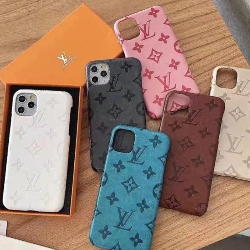 Fashion Aesthetic Shock Absorbing Protective Phone Case L*V Series、Fashion Phone Case