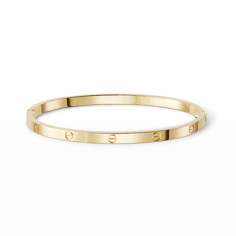 {💎CC JEWELRY}  LOVE BRACELET 3.65MM，925 Sterling Silver