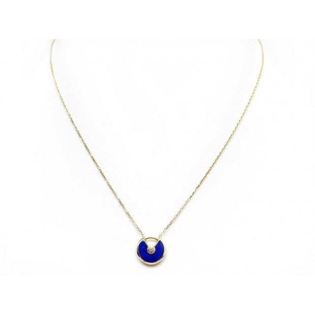CCjewelry AMULETTE ROSE GOLD AGATE NECKLACE