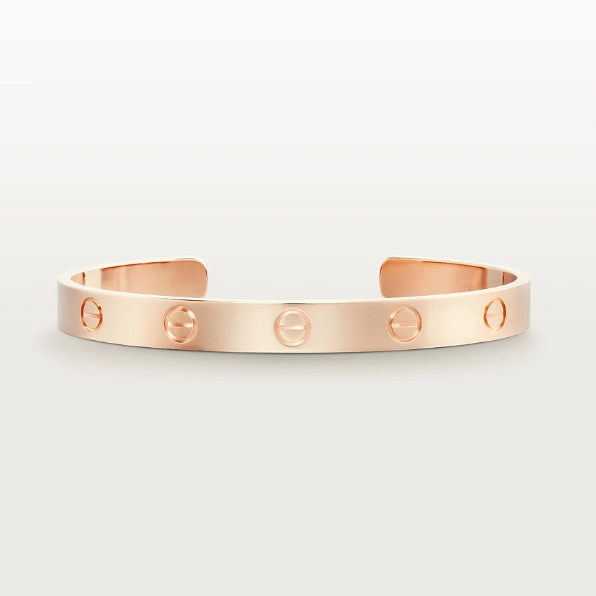 {💎CC JEWELRY}  LOVE BRACELET 6.1MM OPEN CUFF