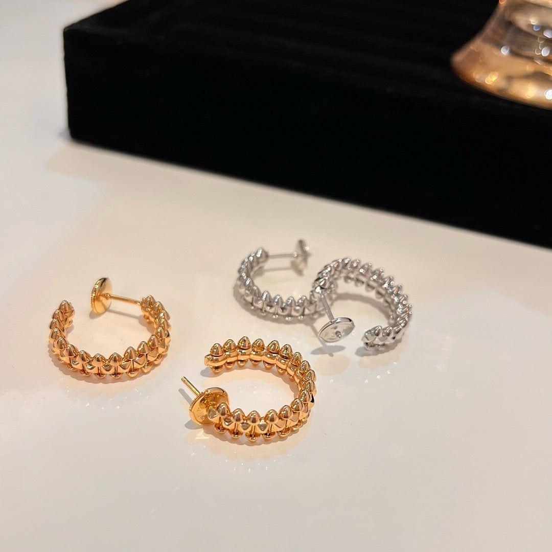CCjewelry CLASH SMALL HOOP EARRINGS