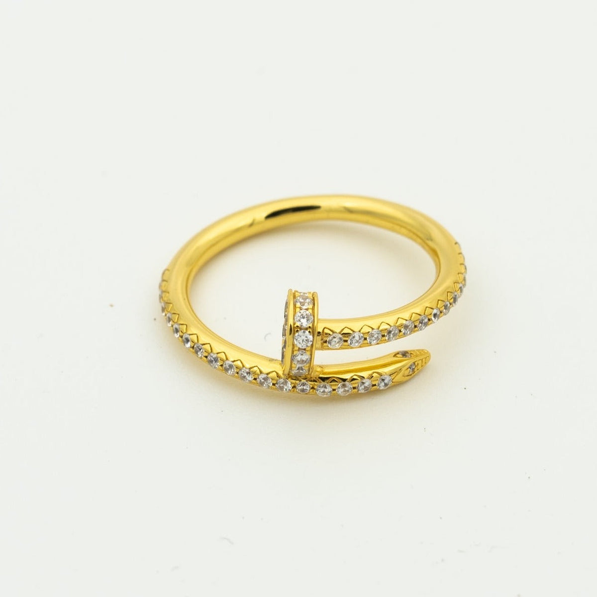 CCjewelry JUSTE RING 1.8MM GOLD DIAMONDS