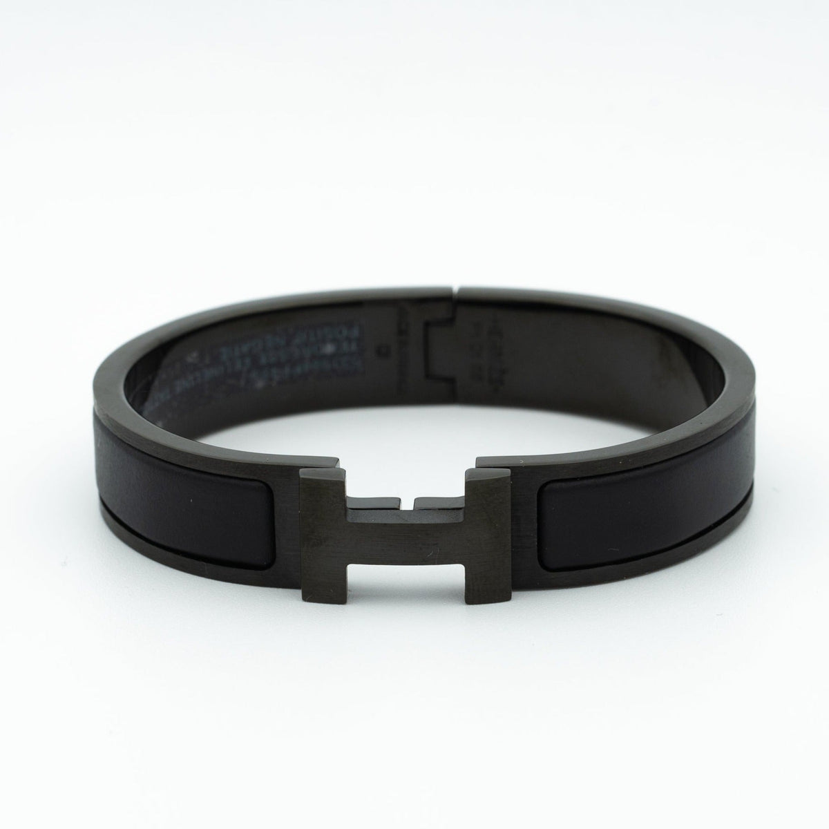 CCjewelry H SO BLACK 12MM HERME