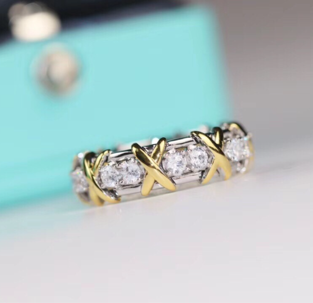 [CCjewelry ]Classic Gold Diamond Ring