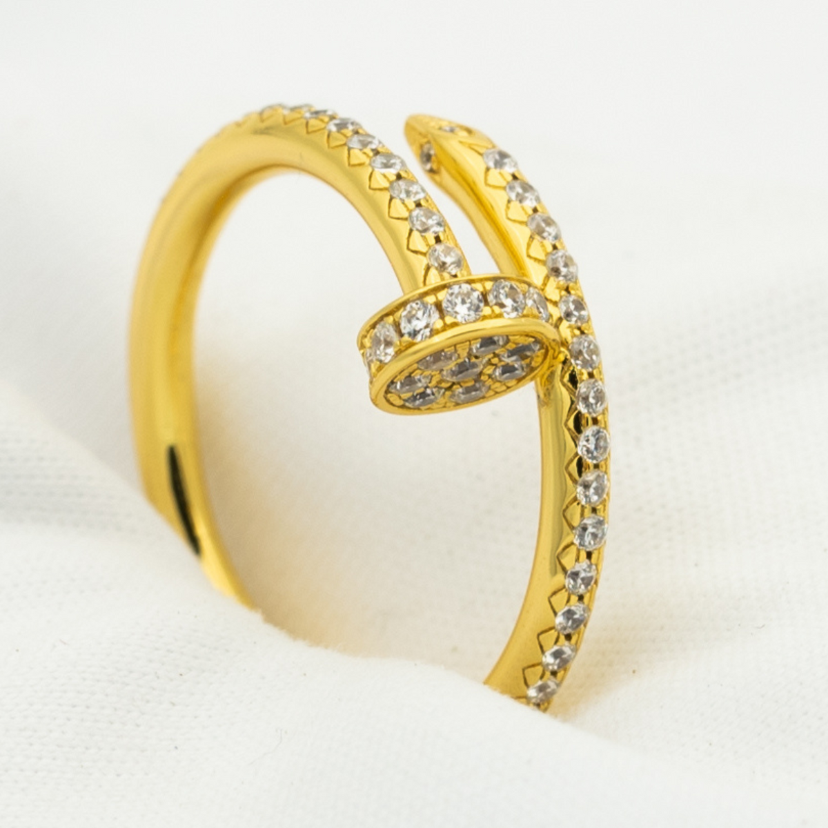 CCjewelry JUSTE RING 1.8MM GOLD DIAMONDS